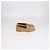 Mocassini Chanel in camoscio tan con fodera in shearling e logo CC - vista 3