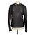 Alexander McQueen Black Leather and Nubuck Biker jacket