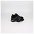 Chanel Schnürsneaker aus schwarzem Samt und Leder mit CC-Logo - Ansicht 3