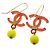 Chanel CC Drop Metal with Beads - vue 3