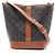 Céline Bolsa de Ombro Celine Small Bucket Triomphe