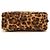 Prada Mini Borsa a Tracolla 1N1674 Cavallino Stampa Leopardata Marrone - vista 4