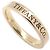 Autre Marque Anello a fascia piatta Tiffany & Co. in oro rosa 18K