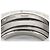 Bulgari Anel Aliança Bvlgari B.zero1 em Ouro Branco 18K - vista 4