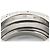 Bulgari Anel Aliança Bvlgari B.zero1 em Ouro Branco 18K - vista 5