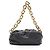 Bottega Veneta Borsa a mano pouch e borsa a tracolla in pelle nera