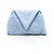 Bottega Veneta Triangle Handtasche aus Leder mit Klappe