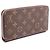 Louis Vuitton Zippy Wallet - Brown Bi-Fold - vista 2