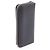 Prada Triangle Logo Black Leather Long Wallet - view 2