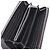 Prada Triangle Logo Black Leather Long Wallet - view 3