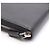 Prada Triangle Logo Black Leather Long Wallet - view 6