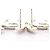 Pendientes Chanel B25C Coco Mark Logo chapados en oro - vista 5