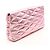 Clutch in pelle rosa Yves Saint Laurent - vista 2