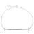 Autre Marque Bracelete Tiffany & Co. T Smile Medium com diamantes