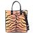 Burberry 2-Way Tote Bag mit Tiger-Print