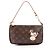 Louis Vuitton Pochette Accessoires Monogram Panda Handbag