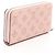 Zippy Cartera larga Louis Vuitton de piel Mahina rosa - vista 2