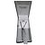 Colar Yves Saint Laurent Pendente Retangular Prata 925