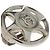 Chanel Vintage Cut-out CC Clip-On Metal - vista 4