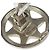 Chanel Vintage Cut-out CC Clip-On Metal - vista 5