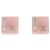 Orecchini Chanel CC Square Stud Metal con cristalli e perle sintetiche