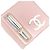 Orecchini Chanel CC Square Stud Metal con cristalli e perle sintetiche - vista 3