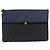 Chanel Bicolor Boy O Case Clutch Lambskin Large