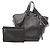 Bolsa de mão em couro 2-Way Loewe Hammock Medium em Preto