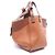 Borsa Loewe Hammock - Piccola borsa a mano in pelle marrone - vista 2