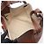 Borsa Loewe Hammock - Piccola borsa a mano in pelle marrone - vista 3