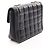 Borsa a tracolla Gucci in pelle nera - vista 2