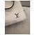 Louis Vuitton BB Marelle Borsa a mano in pelle grana bianca - vista 12