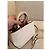 Louis Vuitton BB Marelle Borsa a mano in pelle grana bianca - vista 3