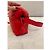 Loewe Flamenco Mini Borsa Secchiello Pelle Rossa - vista 5