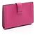 Hermès Tarjetero Hermes Bearn Rose Purple - vista 2