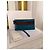 Givenchy GV3 Leder-Kartenhalter - Blau/Aubergine - Ansicht 2
