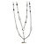 Hermès Farandole Collana Sautoir Argento
