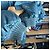 Giacca Piumino Moncler Vintage 90s Blu & Rossa Taglia 3 / L - vista 10
