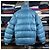 Giacca Piumino Moncler Vintage 90s Blu & Rossa Taglia 3 / L - vista 3