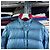 Giacca Piumino Moncler Vintage 90s Blu & Rossa Taglia 3 / L - vista 9