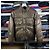 Moncler Columbus Brown Puffer Jacke für Herren Leder-Logo Größe 3 / M-L - Ansicht 2