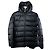 Giacca puffer con cappuccio Moncler nera da donna Taglia 2 / M
