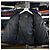 Giacca puffer con cappuccio Moncler nera da donna Taglia 2 / M - vista 3
