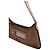 Acne Studios Schultertasche aus braunem Leder - Ansicht 5