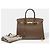 Hermès HERMES Birkin 35 Tasche aus Étoupe Leder - 104028 - Ansicht 2