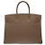 Hermès HERMES Birkin 35 Tasche aus Étoupe Leder - 104028 - Ansicht 4