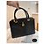 Guess Borsa a mano in pelle nera - vista 5
