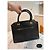 Guess Borsa a mano in pelle nera - vista 6