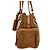 Double Prada Venezia Boston-Tasche aus Leder und Nylon mit Multicolor-Print - Ansicht 3