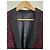 IKKS Printed Blazer Jacket Black and Red - view 3